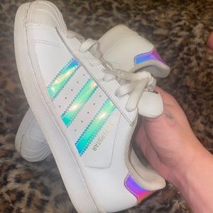 Adidas holographic superstard